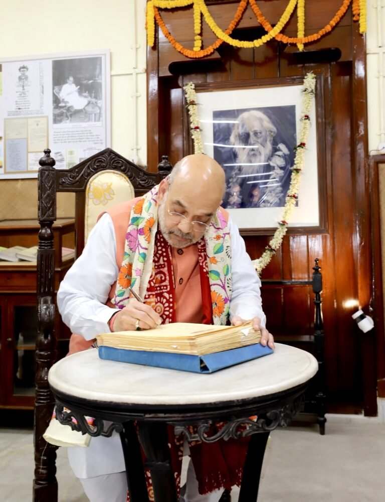 Home Minister Amit Shah Draws Inspiration from Rabindranath Tagore to Promote Native Language Education in NEP
