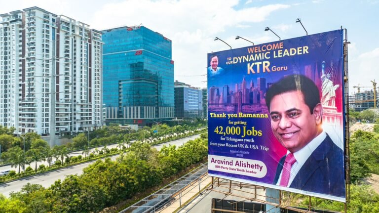 Minister KTR Receives Grand Welcome Upon Return from Successful Foreign Tour