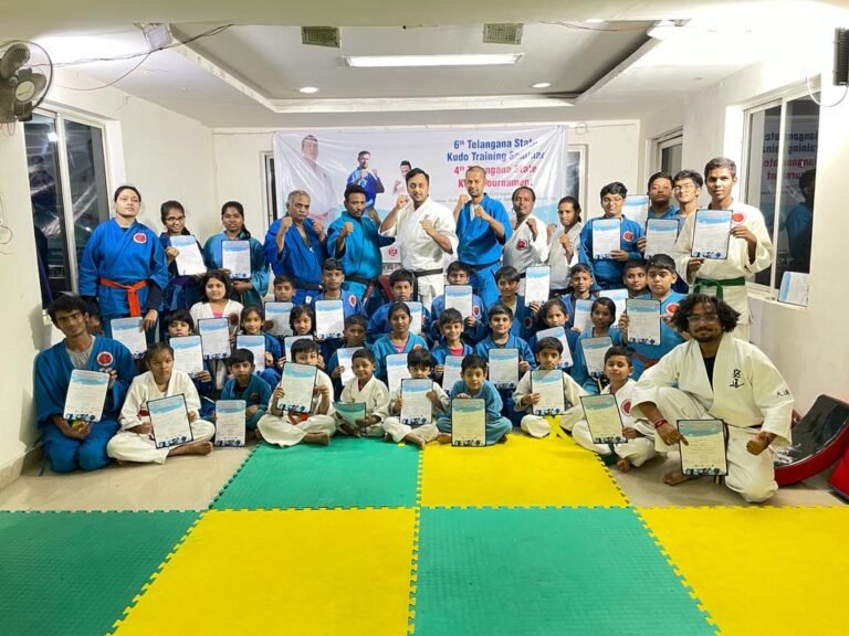 "Telangana's National Police Academy Hosts Monumental Kudo Seminar and Tournament: A Confluence of Martial Mastery