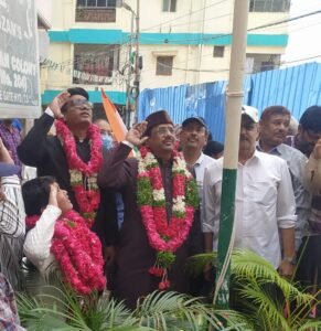 Joyous Independence Day Celebrations in Hyderabad's King Koti Led by Nawab Hyder Ali and President Nizam VII Khanazadan Association"