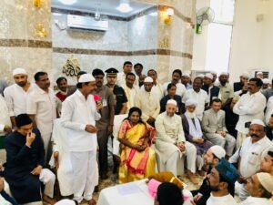  Chief Minister KCR Secular State Ethos Diverse Places of Worship Telangana State Secretariat Religious Inclusivity Indian Constitution Global Cultural Showcase Governor Tamilisai Soundararajan Chief Minister K. Chandrashekar Rao Momentous Inauguration Ceremony Nalla Pochamma Temple Harmonious Coexistence Interfaith Unity AIMIM Party Communal Harmony Religious Pluralism Unity in Diversity Administrative Excellence Chief Minister KCR Inauguration Shared Values