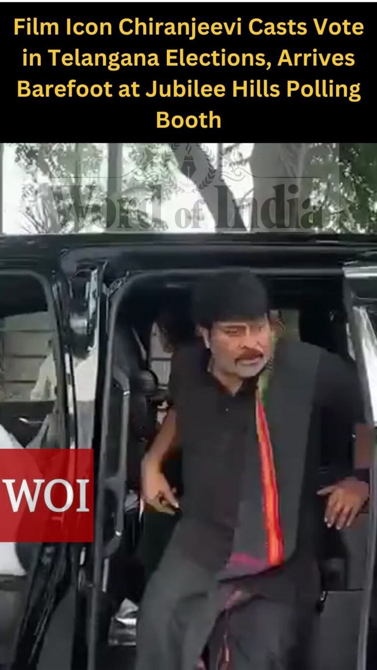 "Chiranjeevi's Voting Gesture Highlights Democracy's Privilege in Telangana