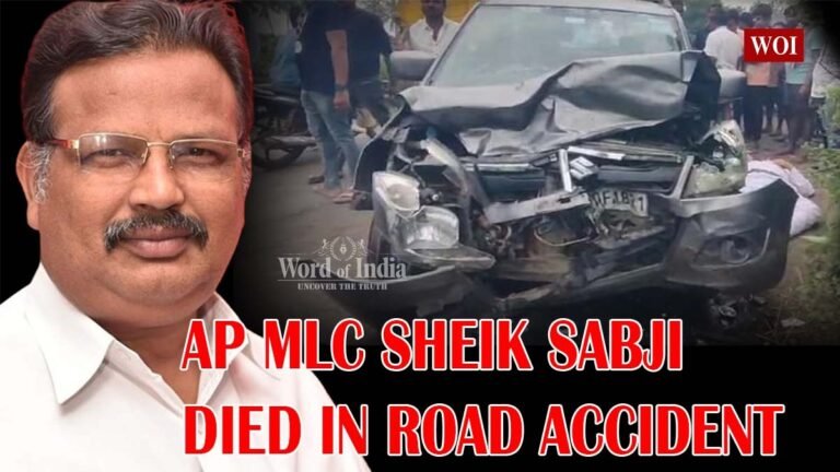 AP MLC Sheik Sabji Died in Road Accident En Route to Anganwadi Protest Program