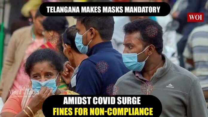 Telangana implements mask mandate as COVID-19 Cases surge, with active Infections reaching 59