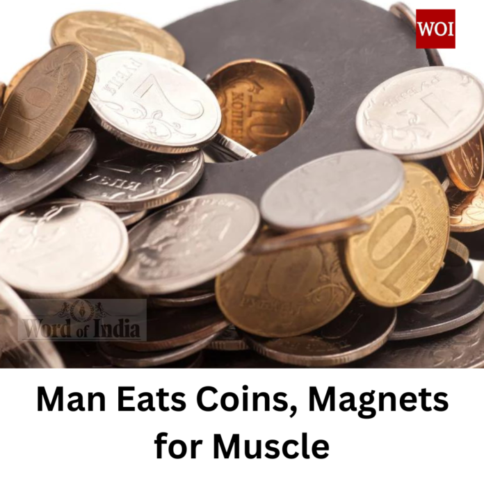 Man Eats 39 Coins and 37 Magnets to Build body