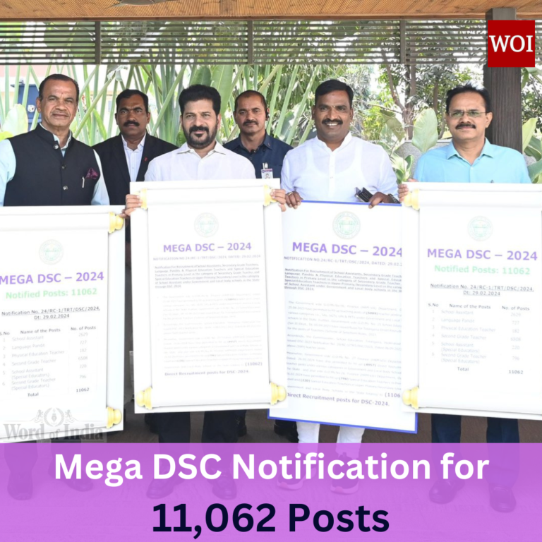 Mega DSC Notification for 11,062