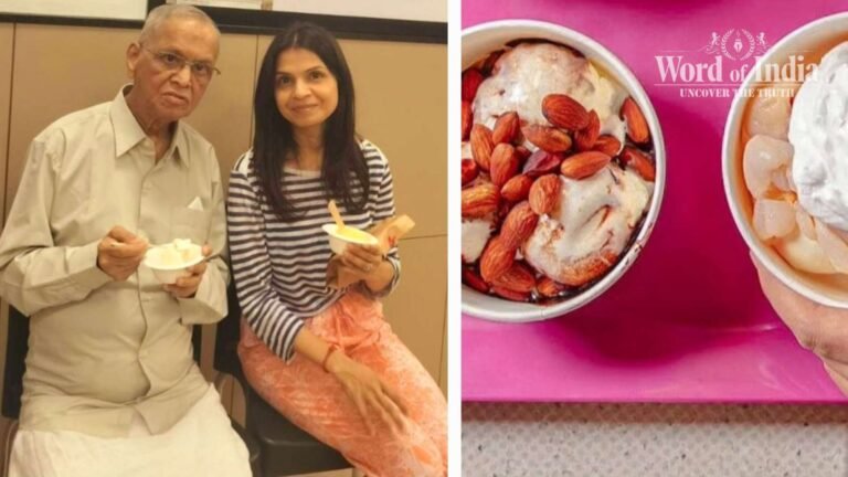 infosys naraayan murthy ate ice cream with daughter akshitha murthy