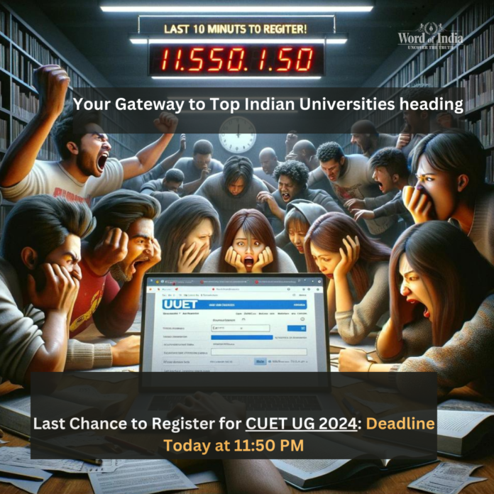 CUET UG 2024 Registration