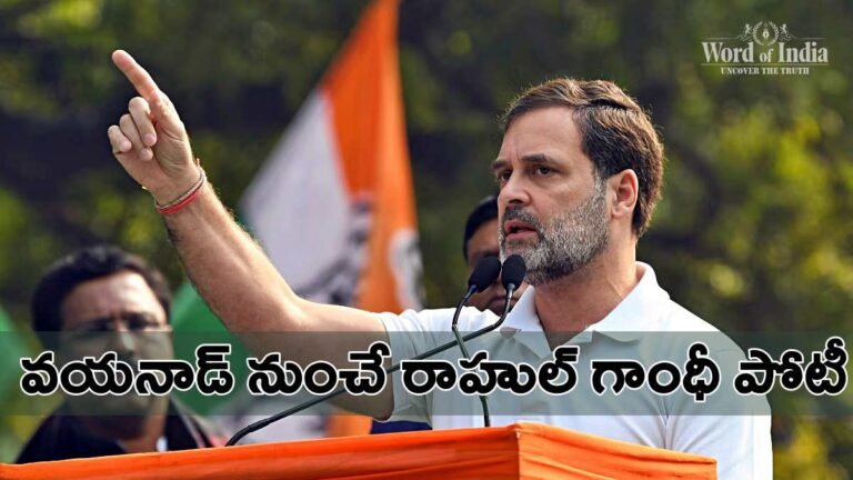 rahul Gandhi Will contest from wayanad In Lok sabha elections 2024 confirmed in First List of MP Candidates