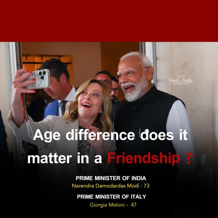 Modi and Meloni selfie