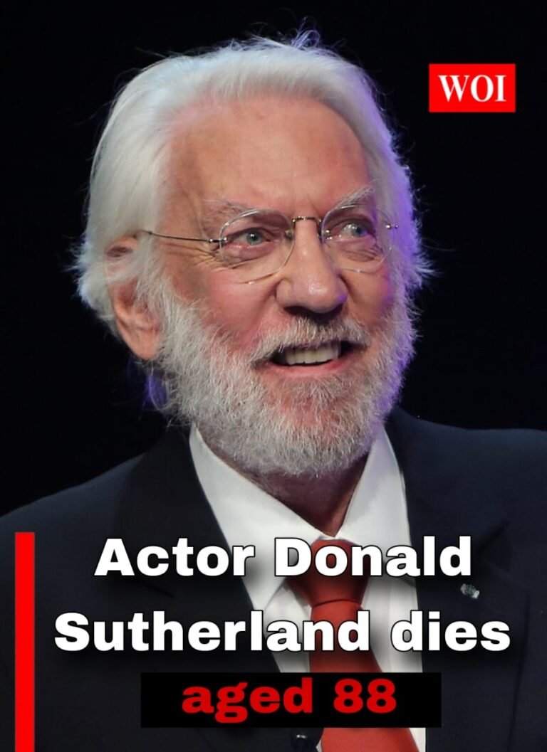 Actor Donald Sutherland dies