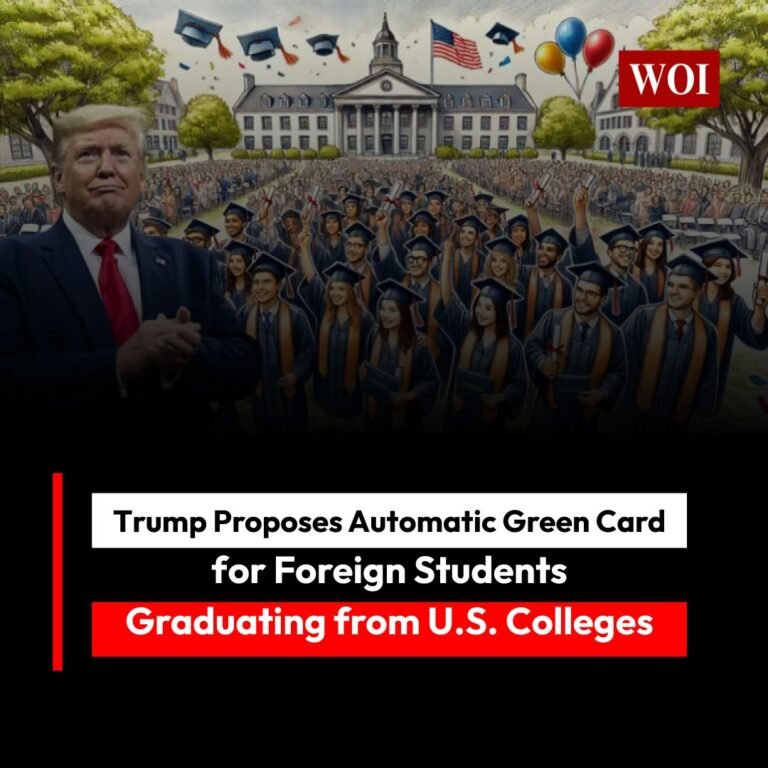 Trump's Green Card Proposal for Foreign Graduates Stirs Debate
