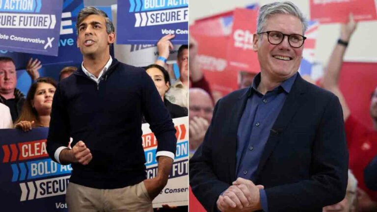 బ్రిటన్ ఎన్నికల్లో రిషి సునాక్ ఘోర ఓటమి