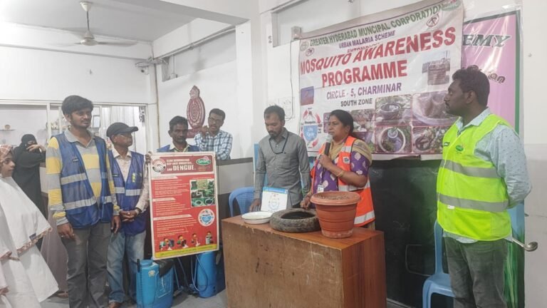 Awareness sessions on seasonal diseases