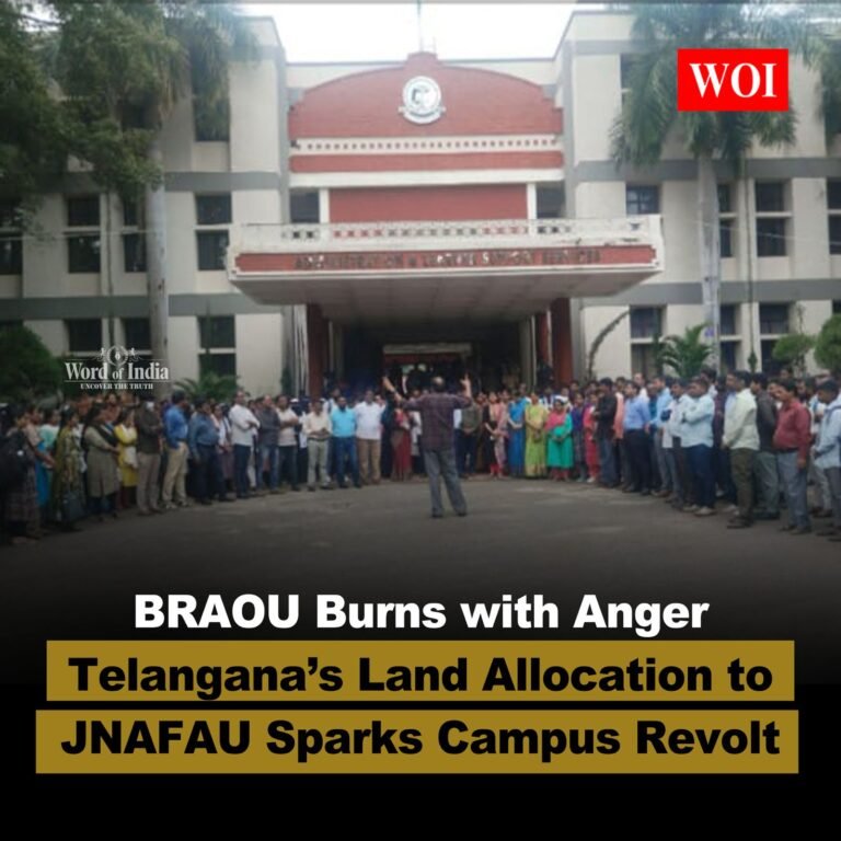 Campus Under Siege: BRAOU Fights Telangana Government’s Land Acquisition Plan