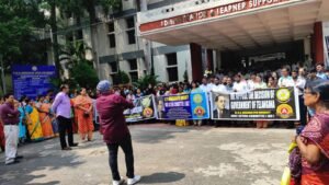 BRAOU protest shashank Pasupuleti 