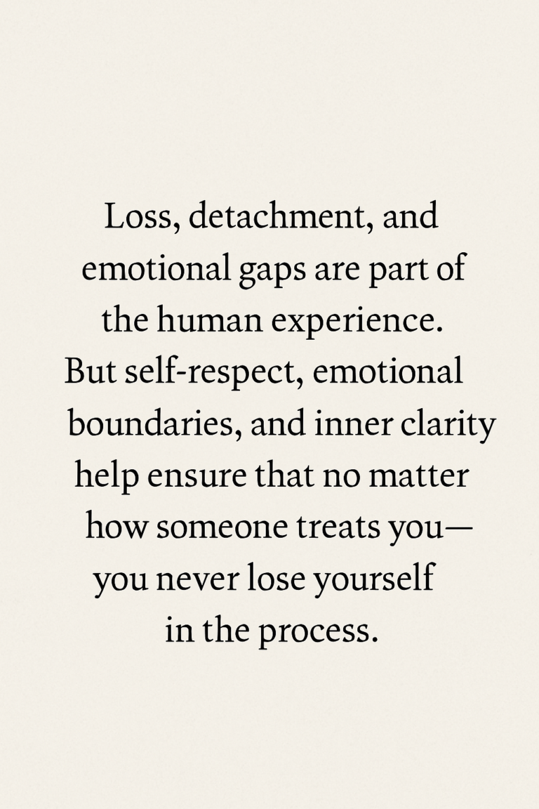 Respect Over Repetition: When Letting Go Becomes Self-Respect