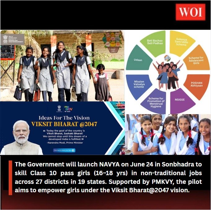 NAVYA Pilot Programme Launched to Skill Young Girls in Non-Traditional Jobs