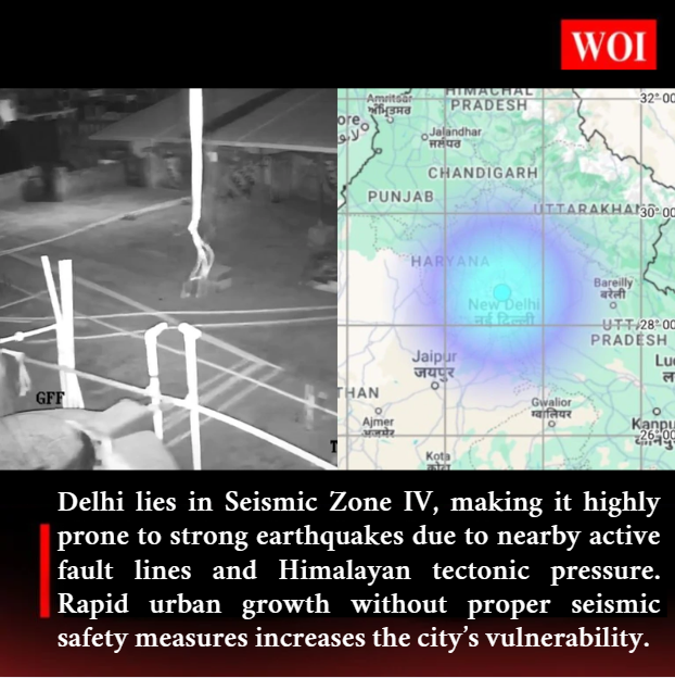 Delhi’s Earthquake Risk: High Seismic Threat in Zone IV Demands Urgent Action