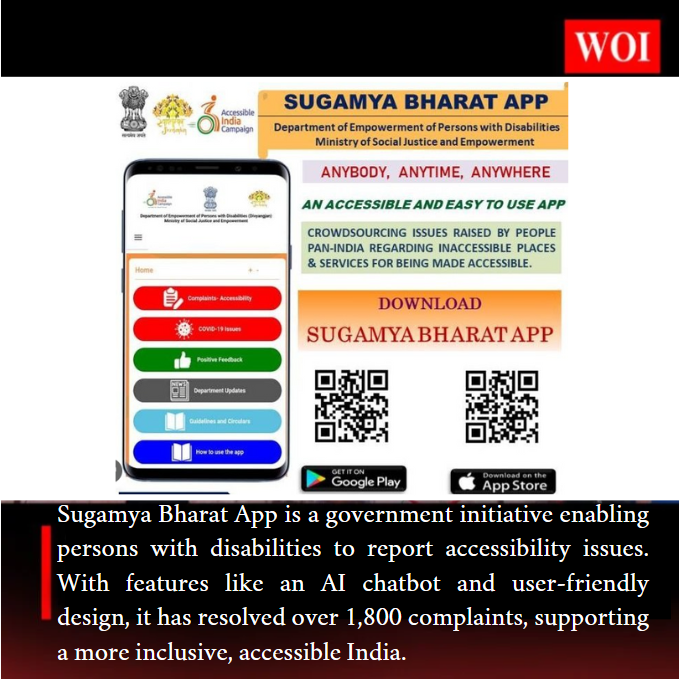 Sugamya Bharat App Empowers Accessibility for All