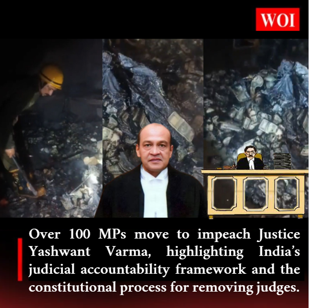 Judicial Accountability in Focus: Impeachment Motion Filed Against Justice Yashwant Varma