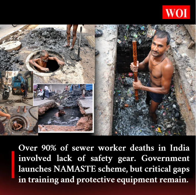 Safety Failures in India’s Sewer Cleaning Sector Highlight Urgent Reforms