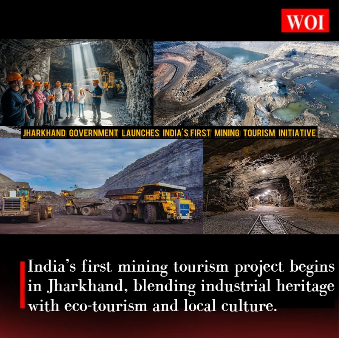 India’s First Mining Tourism Project Launched in Jharkhand