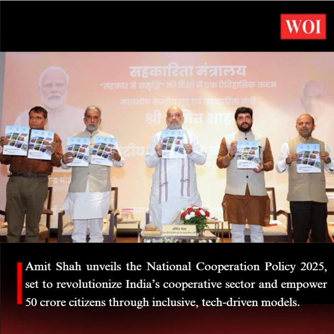 Amit Shah Launches National Cooperation Policy 2025 to Transform Grassroots Development