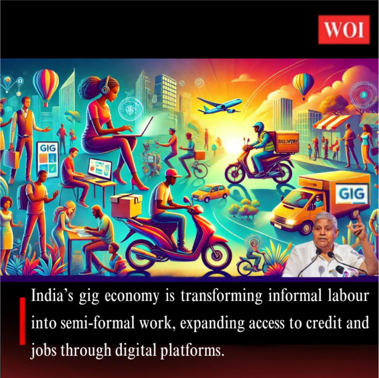 India’s Expanding Gig Economy: From Informal Work to Financial Inclusion