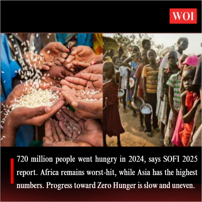 Global Hunger 2024: SOFI Report Highlights Uneven Progress Toward Zero Hunger