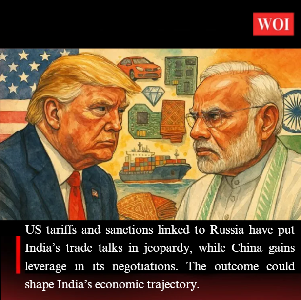 India–US Trade Talks Strained by Tariffs and Russia-Linked Penalties