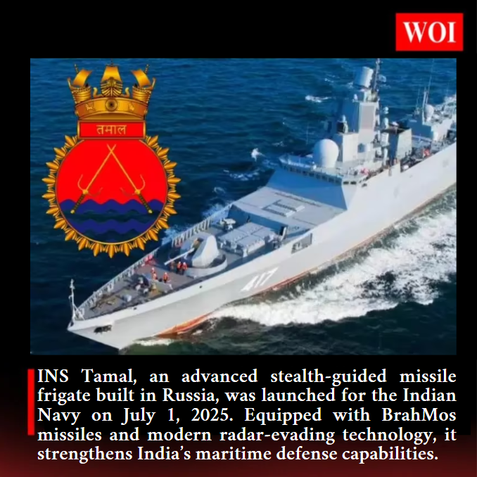 INS Tamal: India’s New Stealth Frigate Strengthens Naval Power