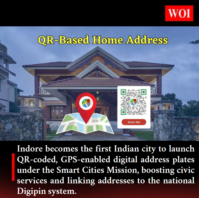Indore Becomes India’s First City to Launch QR-Based Digital House Address System