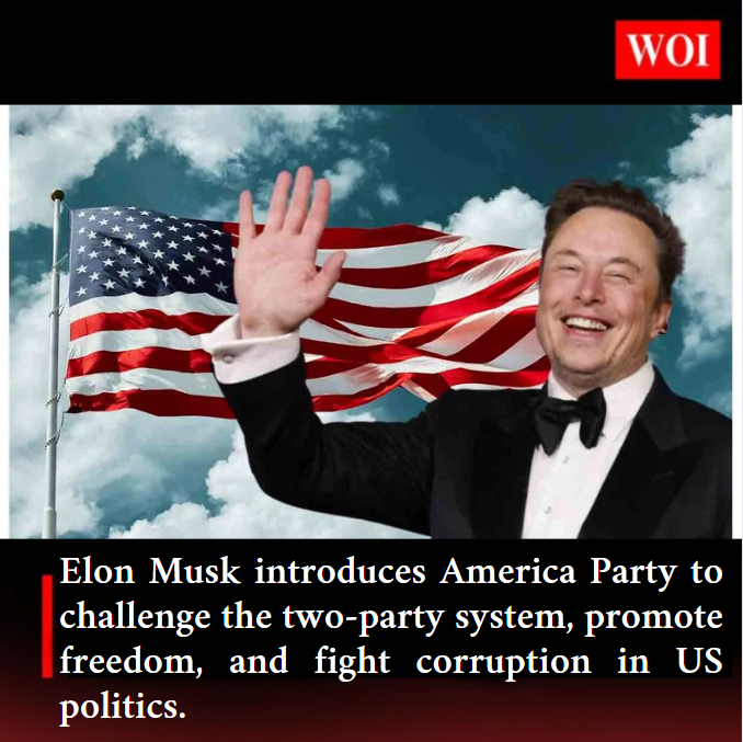 Elon Musk Launches the “America Party” to Disrupt US Political Landscape