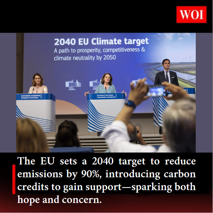 EU Unveils Bold Plan to Cut Emissions by 90% by 2040