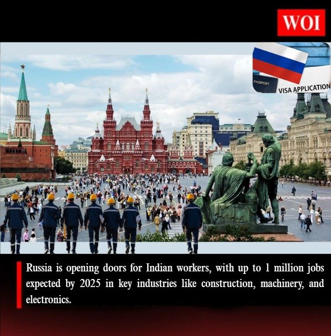 Russia Set to Employ 1 Million Indian Workers by 2025