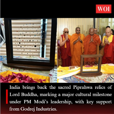 India Reclaims Sacred Piprahwa Relics of Lord Buddha in Historic Cultural Milestone