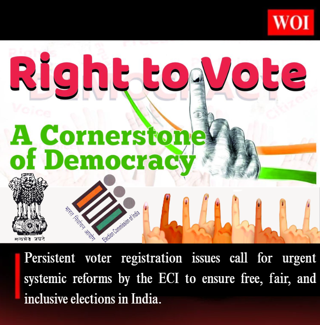 Voter Registration Problems and the Need for Systemic ECI Reforms