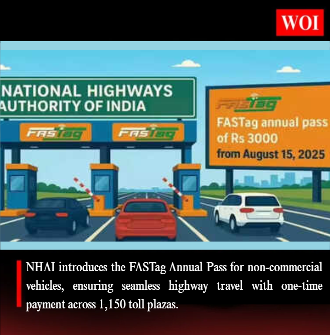 NHAI Launches FASTag Annual Pass for Hassle-Free Highway Travel