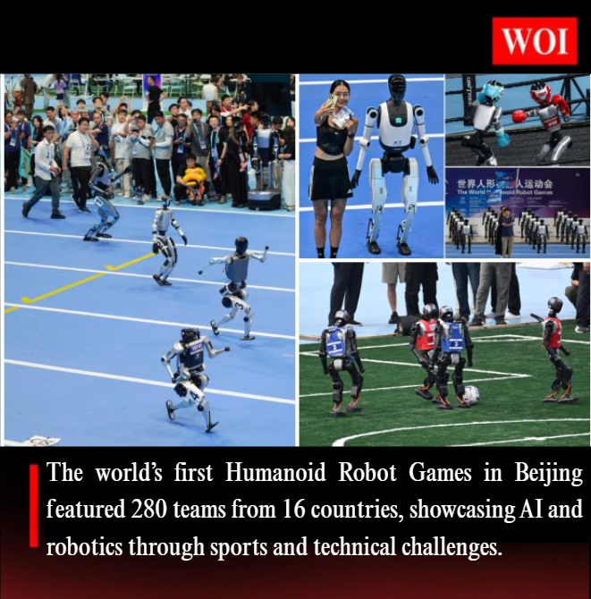 World’s First Humanoid Robot Games: Beijing Hosts Historic AI & Robotics Event