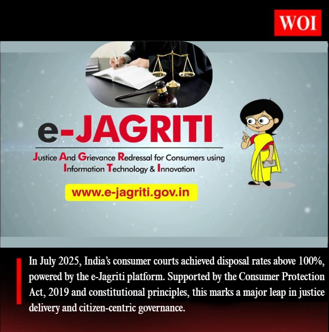 India’s Consumer Justice Milestone: Disposal Rates Cross 100% with e-Jagriti