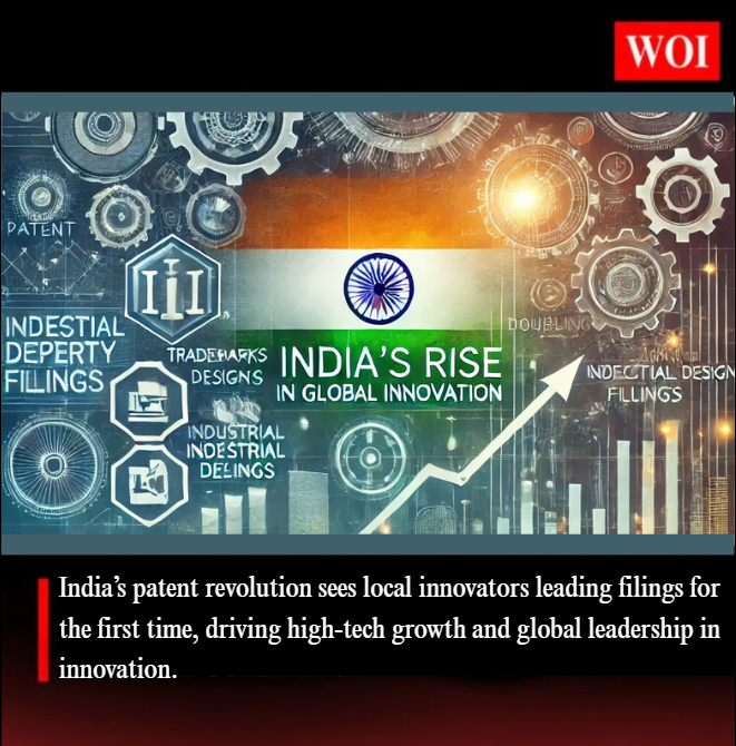 India’s Innovation Boom: Patent Filings Hit Record High in 2023