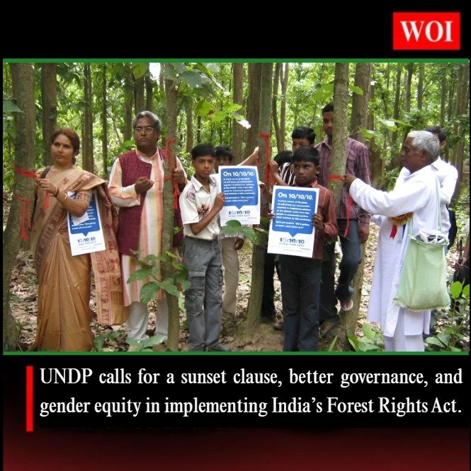 UNDP Urges Sunset Clause and Stronger Governance in Forest Rights Act Implementation