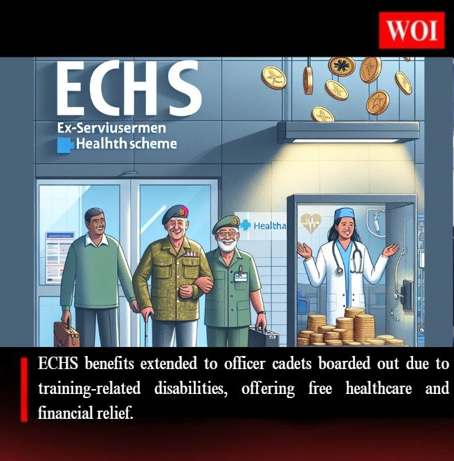Govt Extends ECHS Benefits to Medically Boarded-Out Cadets