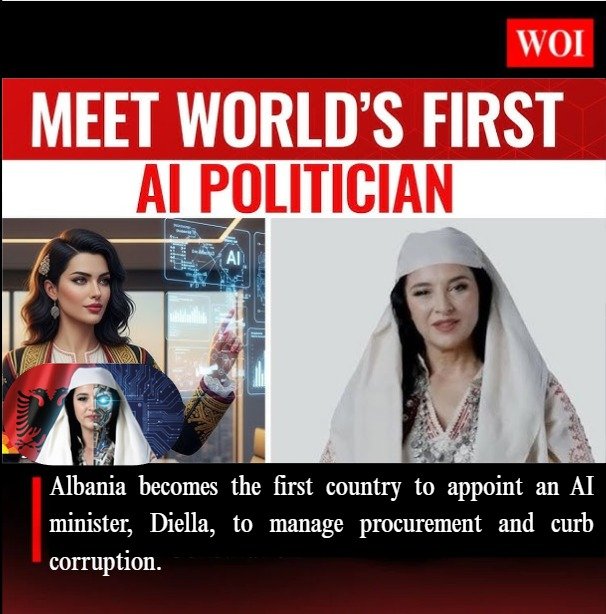 Albania Makes History with World’s First AI Government Minister, Diella