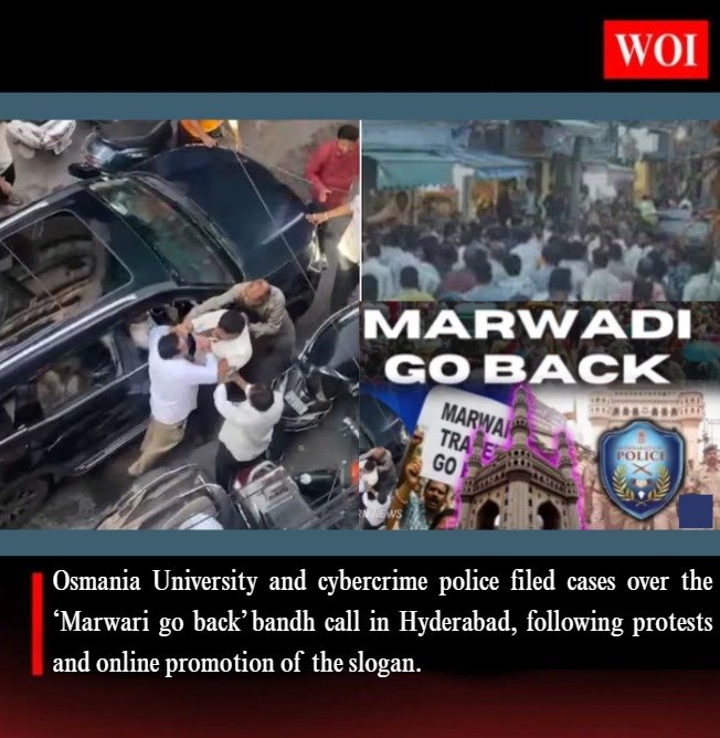 Hyderabad Police Register Cases Over ‘Marwari Go Back’ Bandh Call