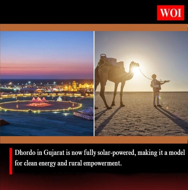 Dhordo Becomes Gujarat’s First Fully Solar-Powered Tourism Village