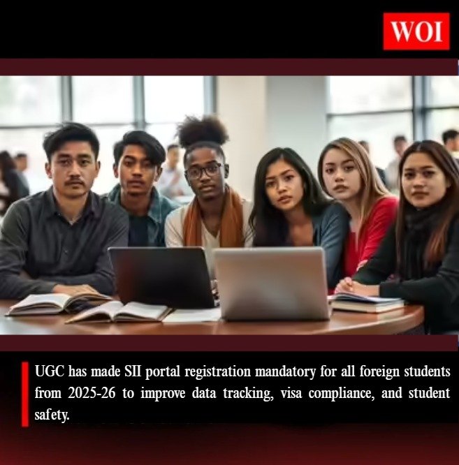 UGC Makes SII Portal Registration Mandatory for All Foreign Students from 2025-26