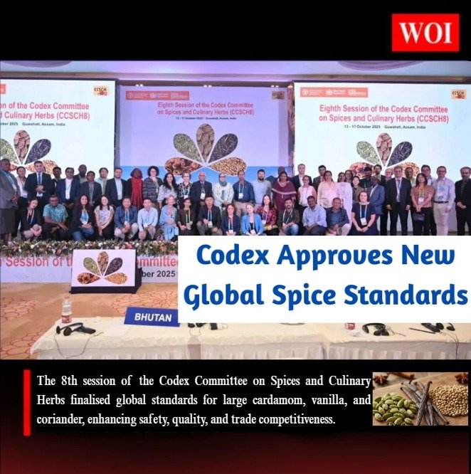 CCSCH8 Finalises Global Standards for Cardamom, Vanilla, and Coriander