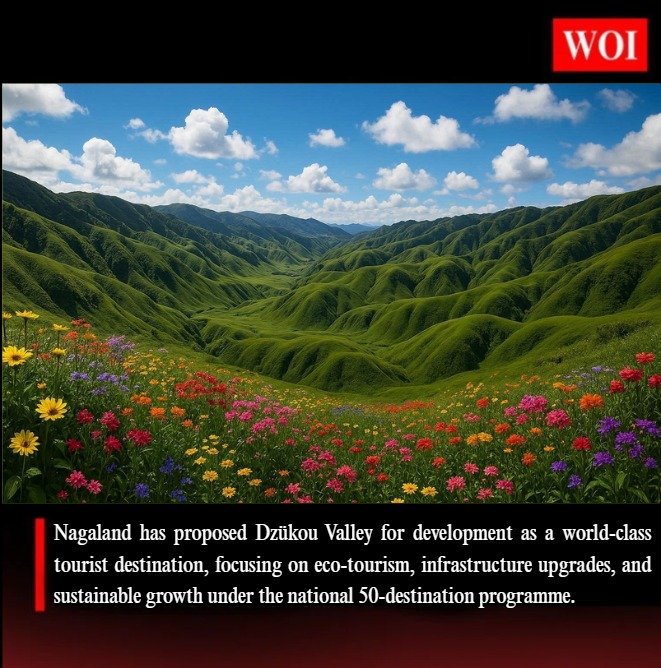 Nagaland Nominates Dzükou Valley for Global Tourism Development